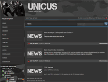 Tablet Screenshot of clan-unicus.com